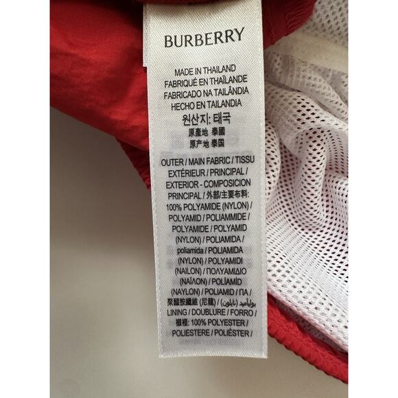 Burberry Men's Martin Red Boxer Swim Shorts XL 81115841004 NWT $340 - Picture 8 of 11